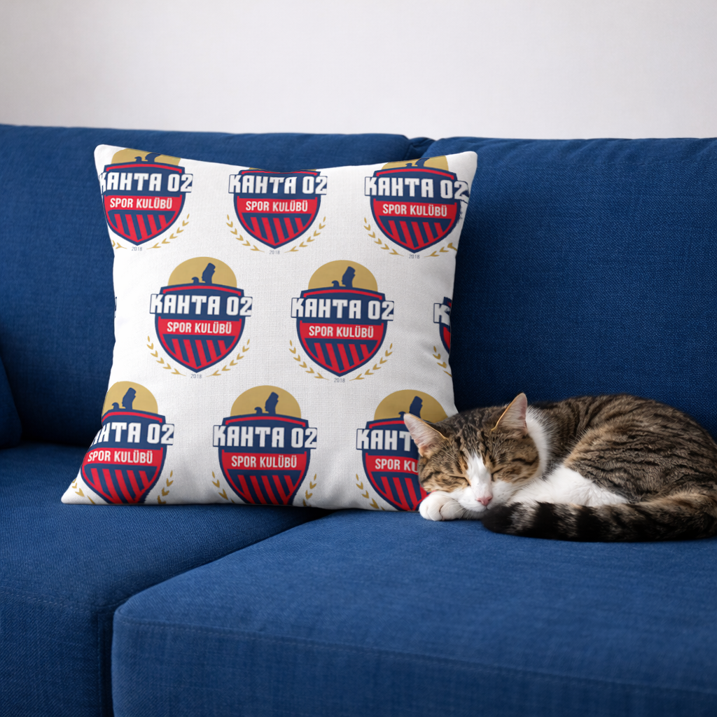 Kahta 02 Spor Kulübü Grid Decorative pillow cover