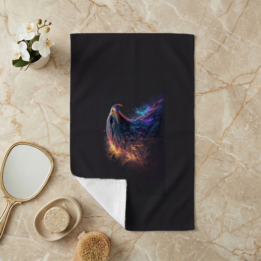 Eagle image A symbol of strength and freedom. Hand Towel