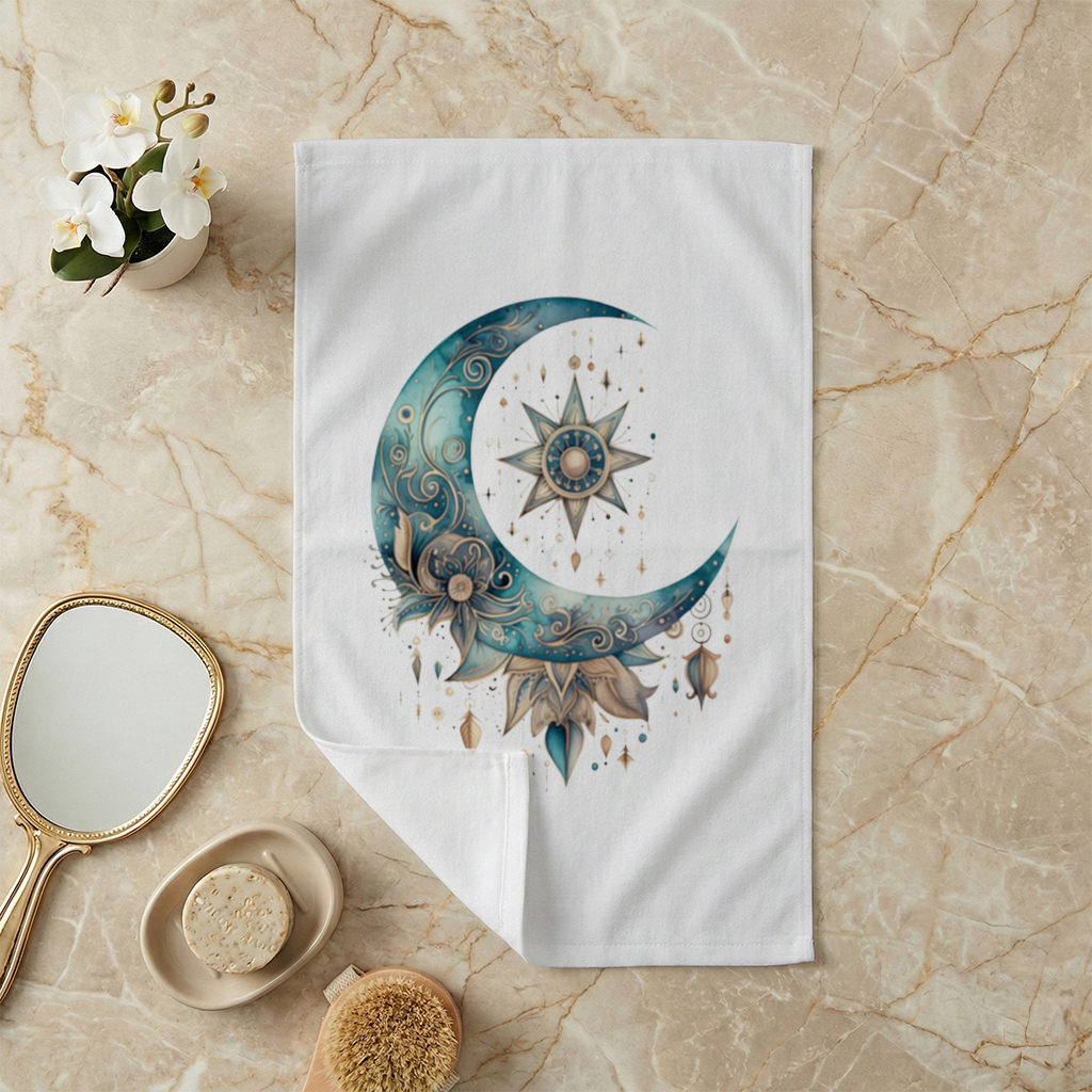 Boho Göksel Güneş ve Ay El Havlusu