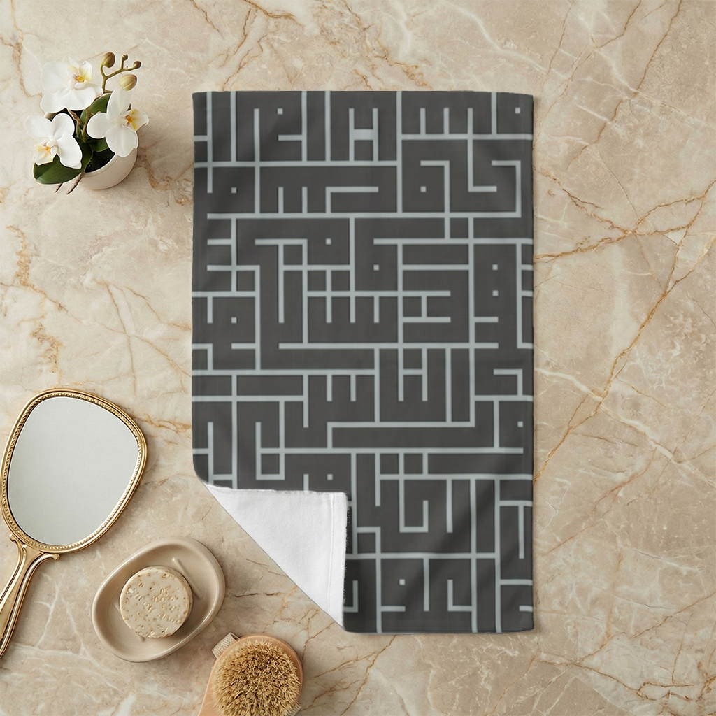 calligraphy Hand Towel