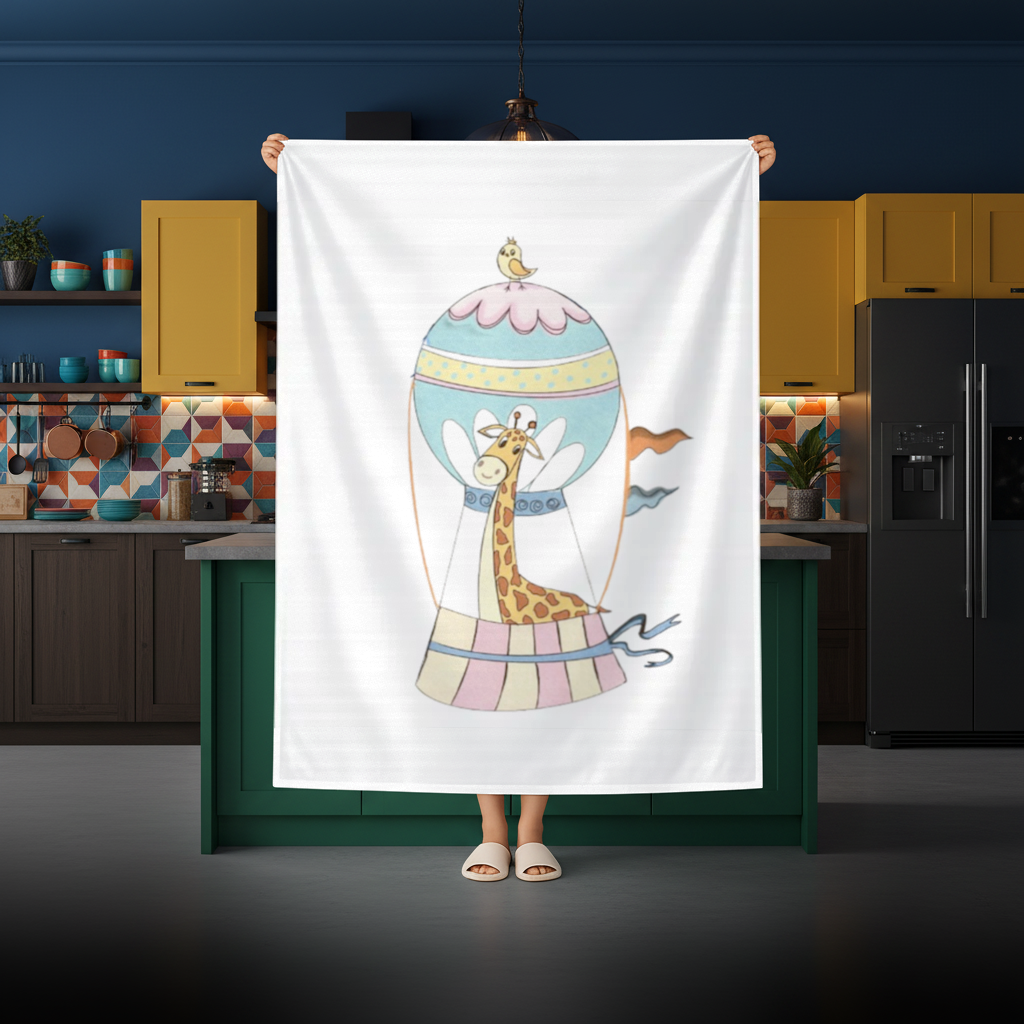 Özgür Zürafa Rectangular Tablecloth