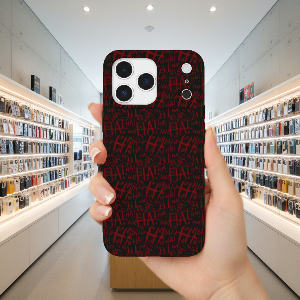 JOKER LAUGH PATTERN iPhone 17 Pro Max Case