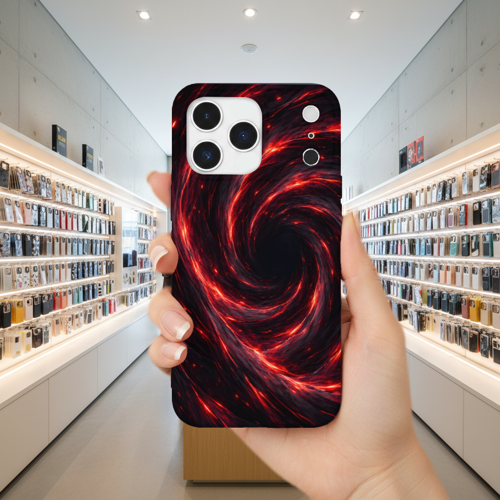 Uchiha Brothers Eternal Black Flames of Amaterasu iPhone 17 Pro Max Case