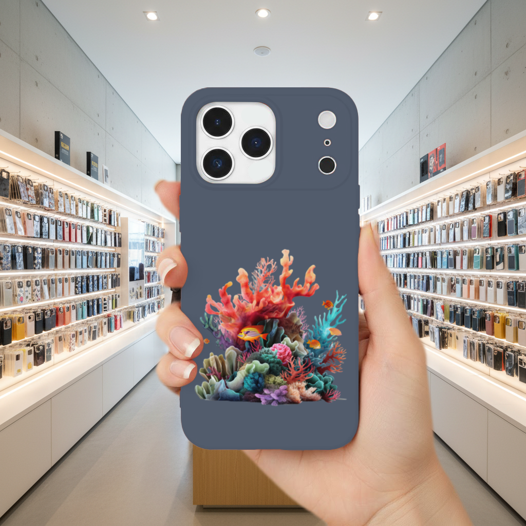 Vibrant Coral Reef and Tropical Fish iPhone 17 Pro Max Case