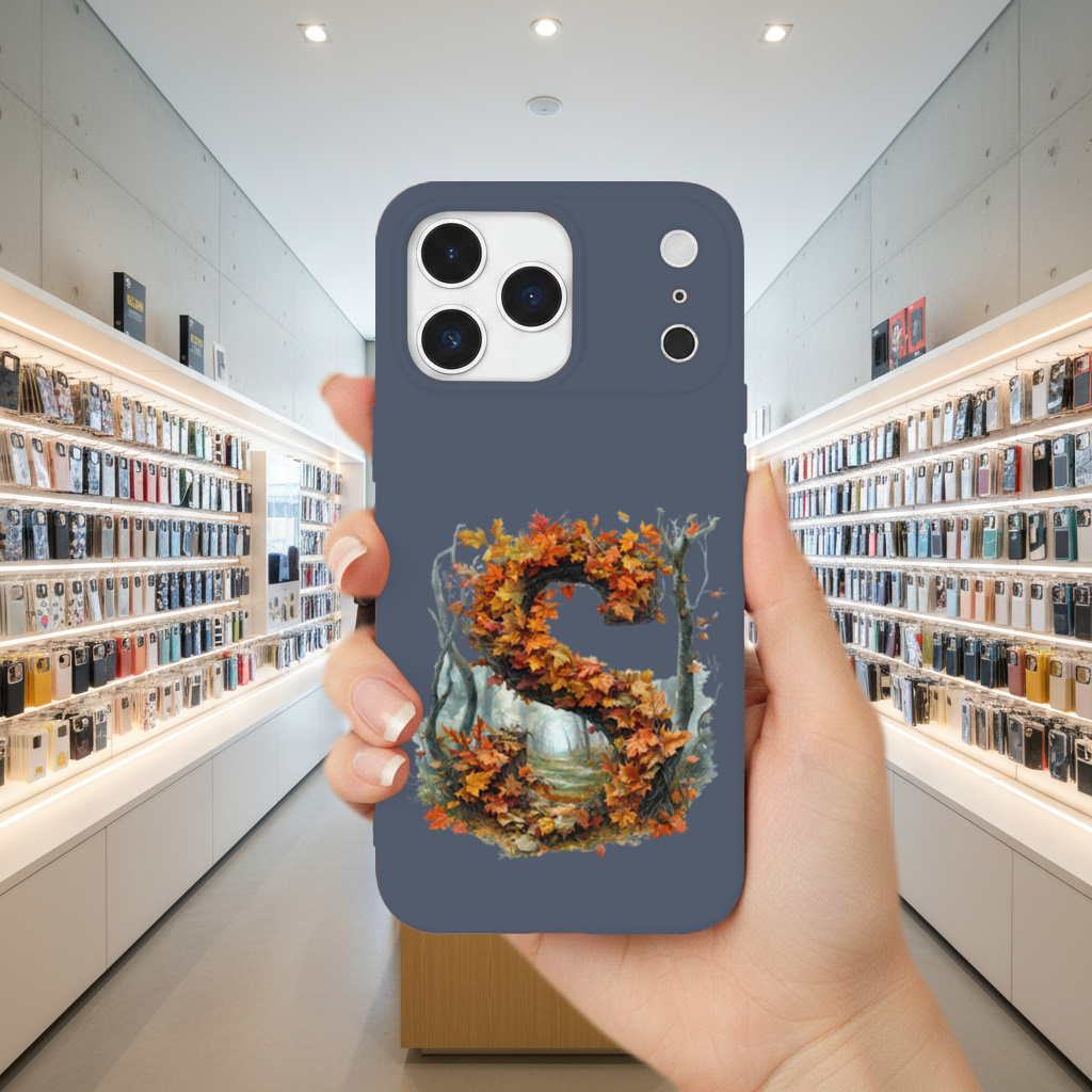 Autumn Maple Leaf Letter S iPhone 17 Pro Max Case