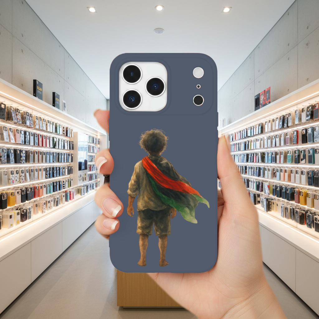 Palestinian Boy Back to the World iPhone 17 Pro Max Case
