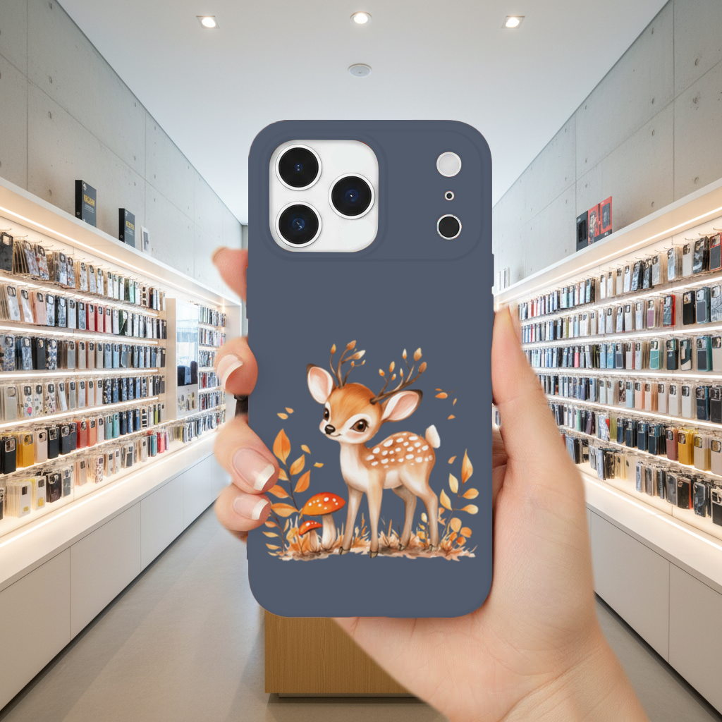 Whimsical Autumn Woodland Fawn iPhone 17 Pro Max Case