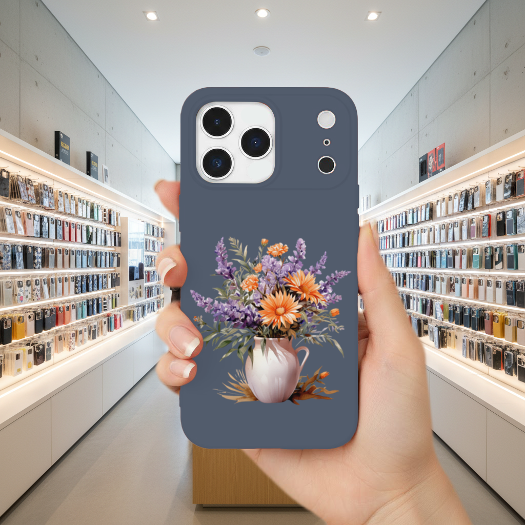 Cottagecore Wildflower Pitcher iPhone 17 Pro Max Case