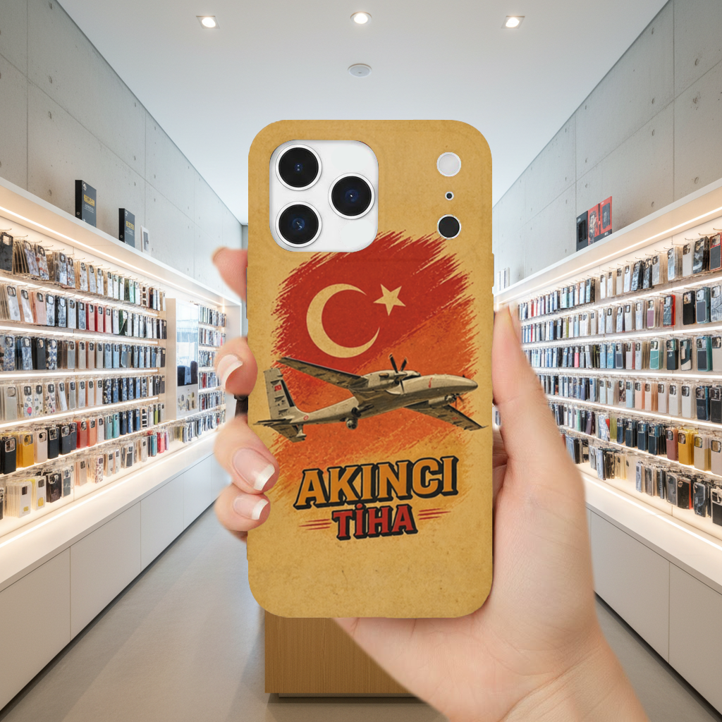 Akinci Tiha Retro Military iPhone 17 Pro Max Case