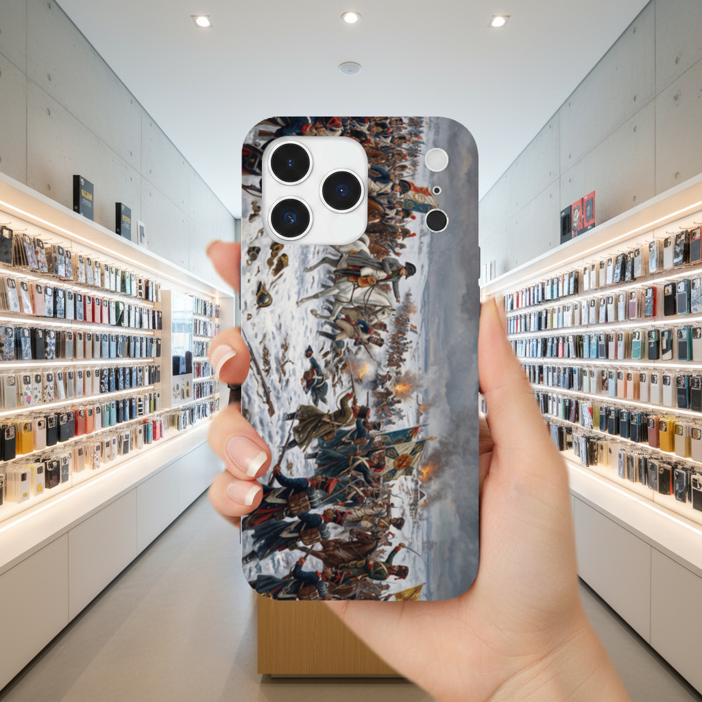 Epik Napolyon Rusya Seferi iPhone 17 Pro Max Kılıfı