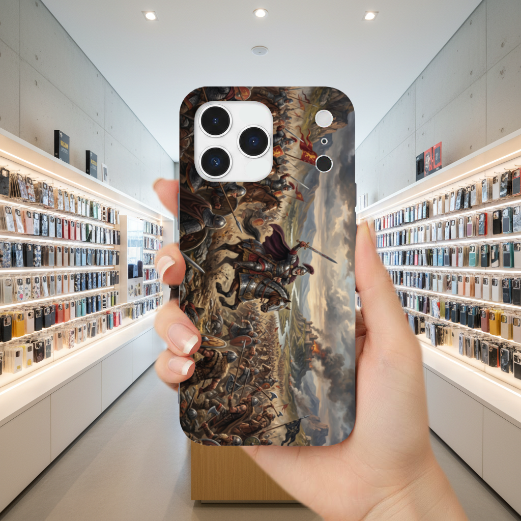 Epic Battle Scene iPhone 17 Pro Max Case
