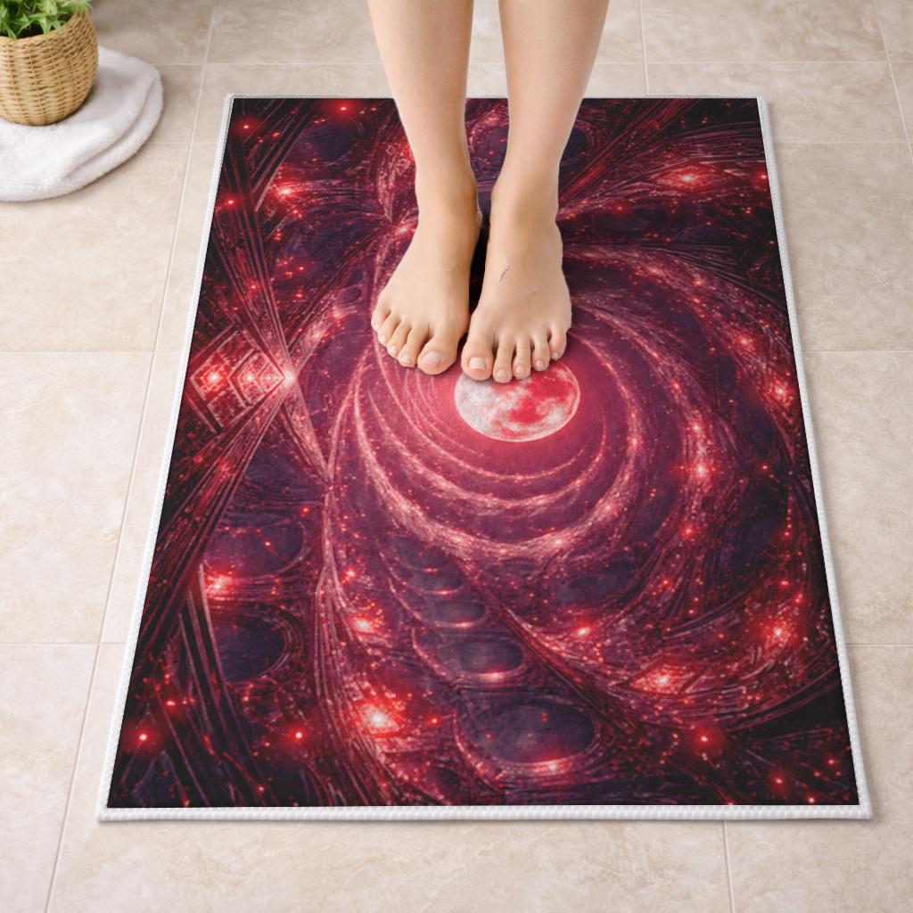 Itachi Uchiha Master of Eternal Tsukuyomi Time Bath Mat