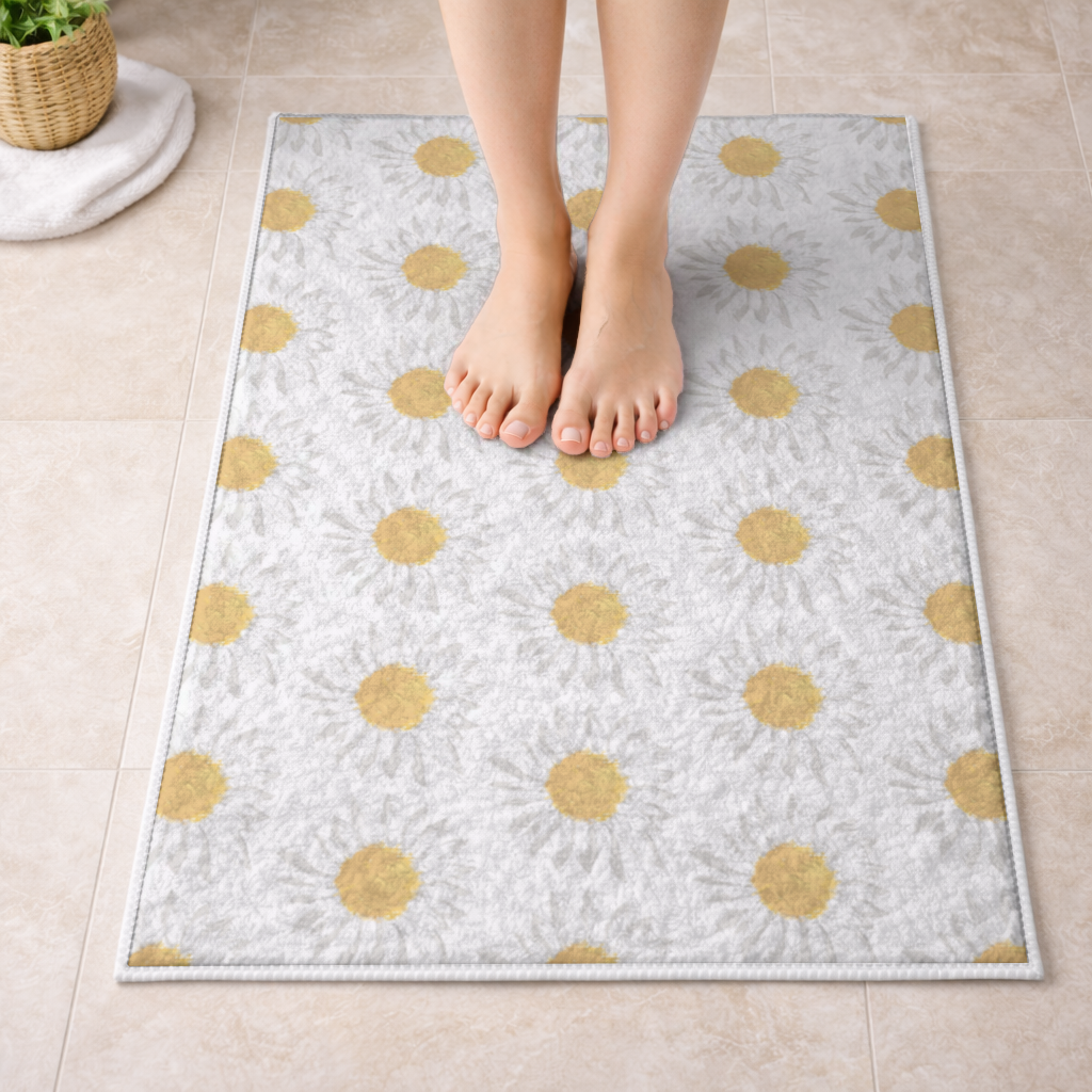 daisy Bath Mat