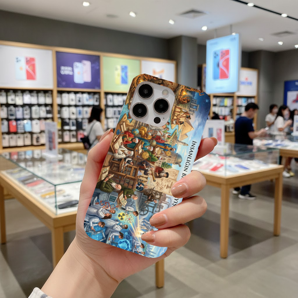 Humanity's Quest for Knowledge iPhone 16 Pro Max Case