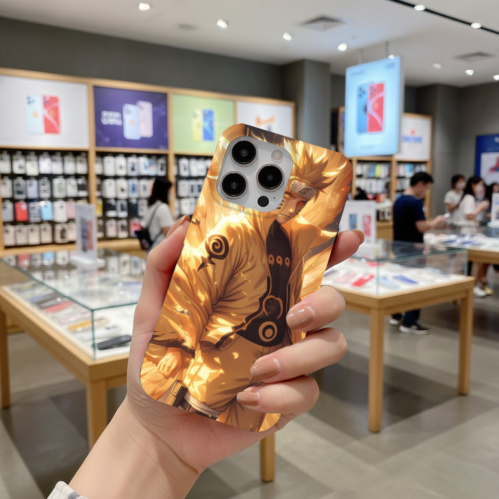 Naruto Uzumaki Kurama Chakra Mode Awakening iPhone 16 Pro Max Case