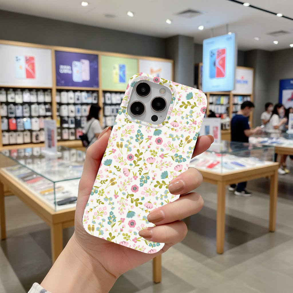 Pastel Bahar Çiçekleri iPhone 16 Pro Max Kılıfı