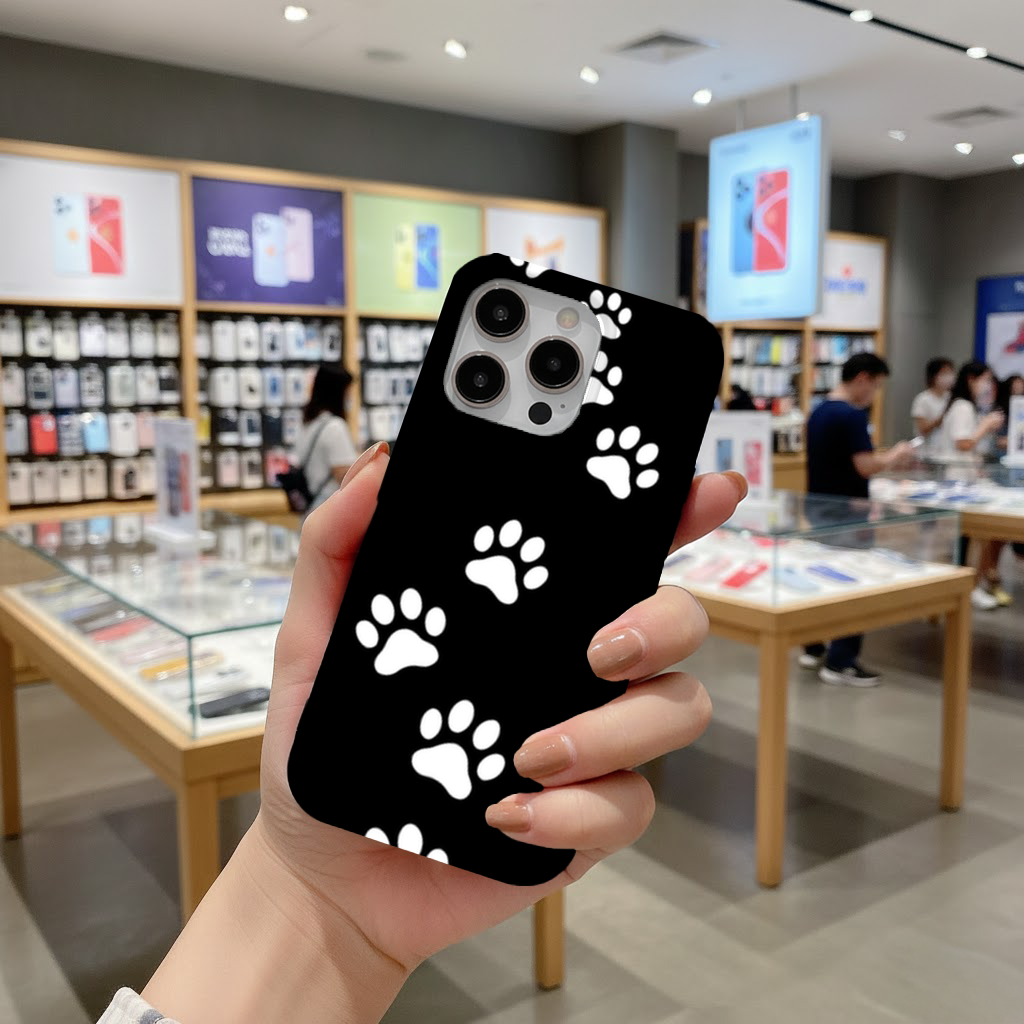 Paw Prints Trail iPhone 16 Pro Max Case