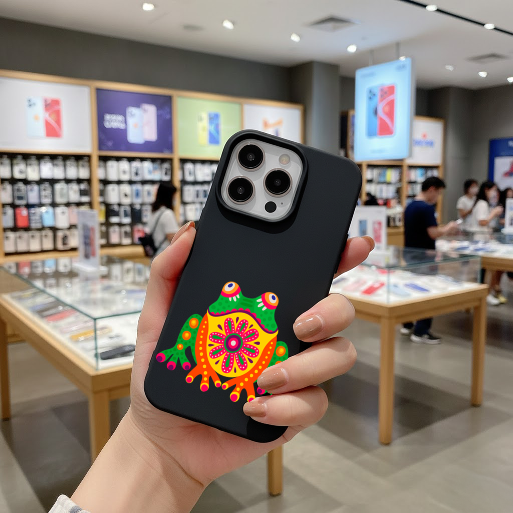 Mexican Alebrije Frog iPhone 16 Pro Max Case