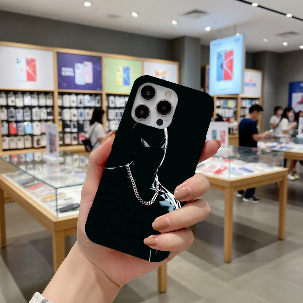 Masked Hero Silver Chain iPhone 16 Pro Max Case