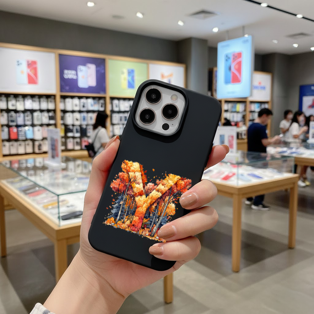 Autumn Forest Letter Y iPhone 16 Pro Max Case