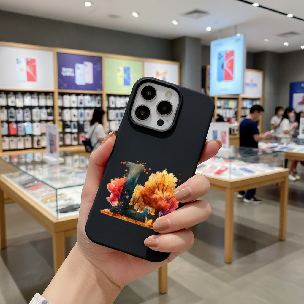 Autumn Forest Letter L iPhone 16 Pro Max Case