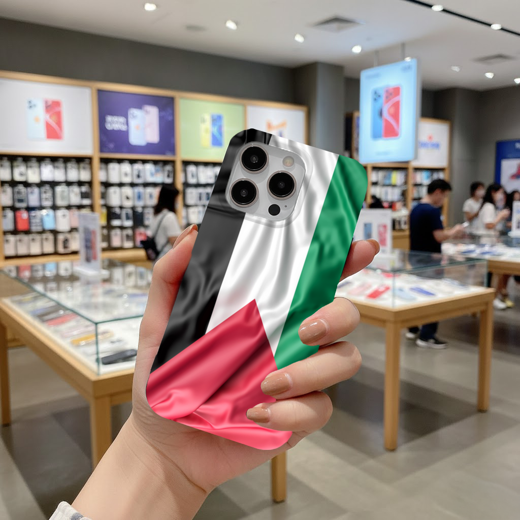 Waving Palestine Flag iPhone 16 Pro Max Case
