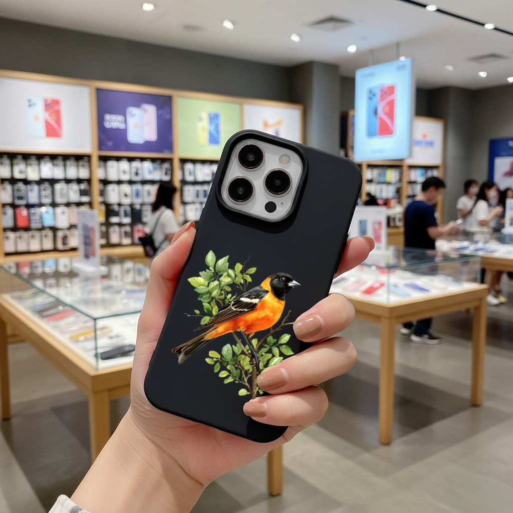 Baltimore Oriole on Branch iPhone 16 Pro Max Case
