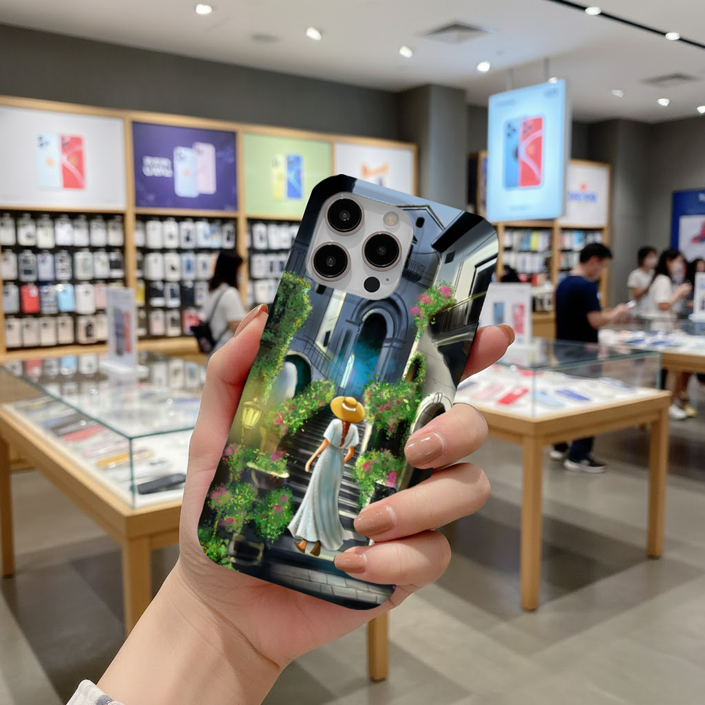 Zamanda Yolculuk Çiçekli Sokakların Hikayesi iPhone 16 Pro Max Kılıfı