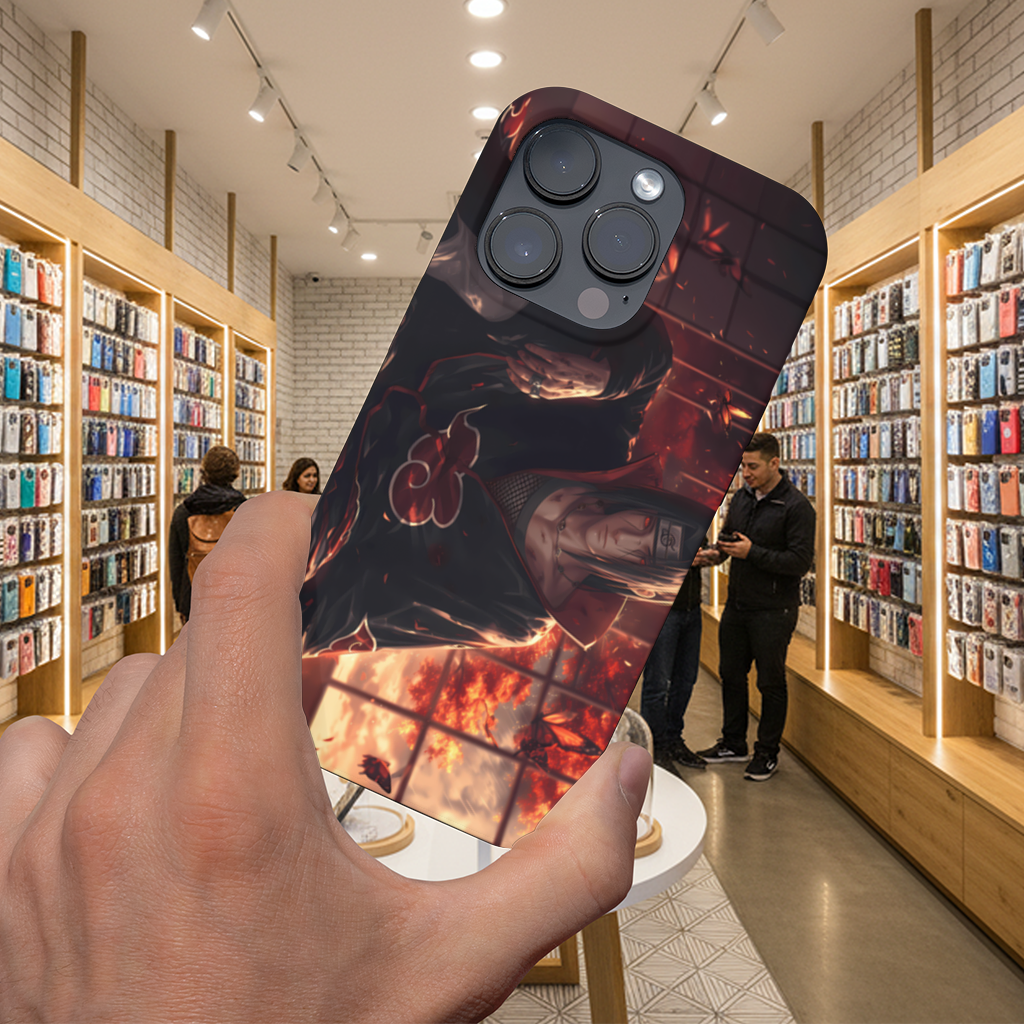 Itachi Uchiha  The Crimson Sunset of Sacrifice iPhone 16 Pro Max Case
