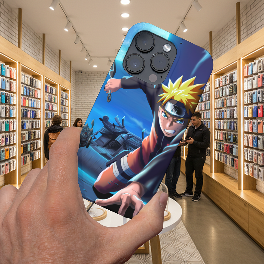 Naruto Uzumaki Shinobi Strike Under the Moonlight iPhone 16 Pro Max Case