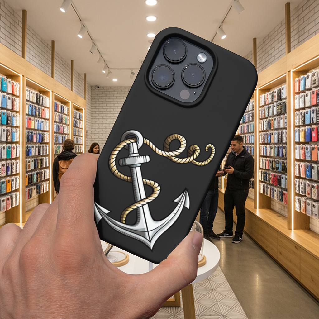 Sailor Anchor with Rope Tattoo Art iPhone 16 Pro Max Case