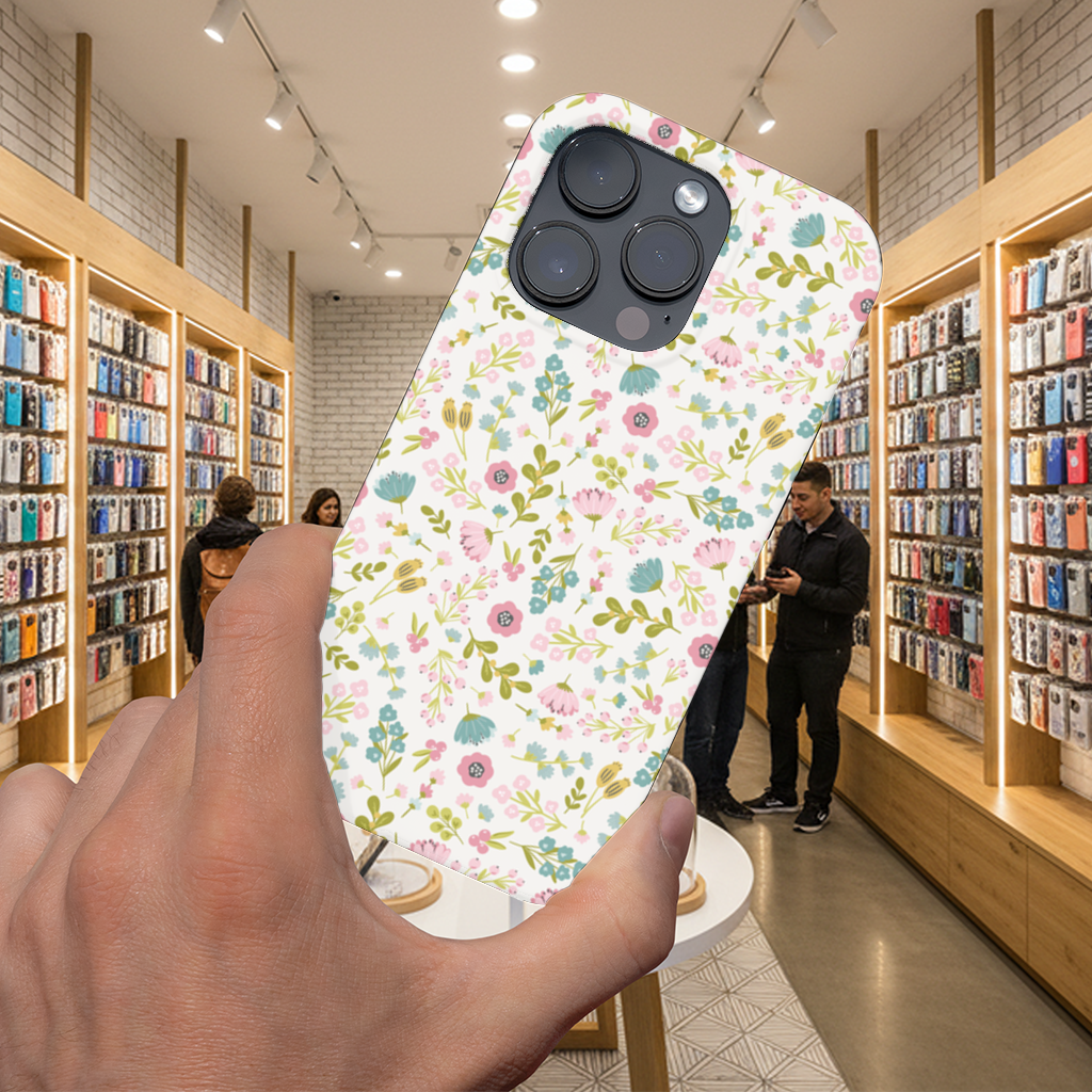 Pastel Bahar Çiçekleri iPhone 16 Pro Max Kılıfı