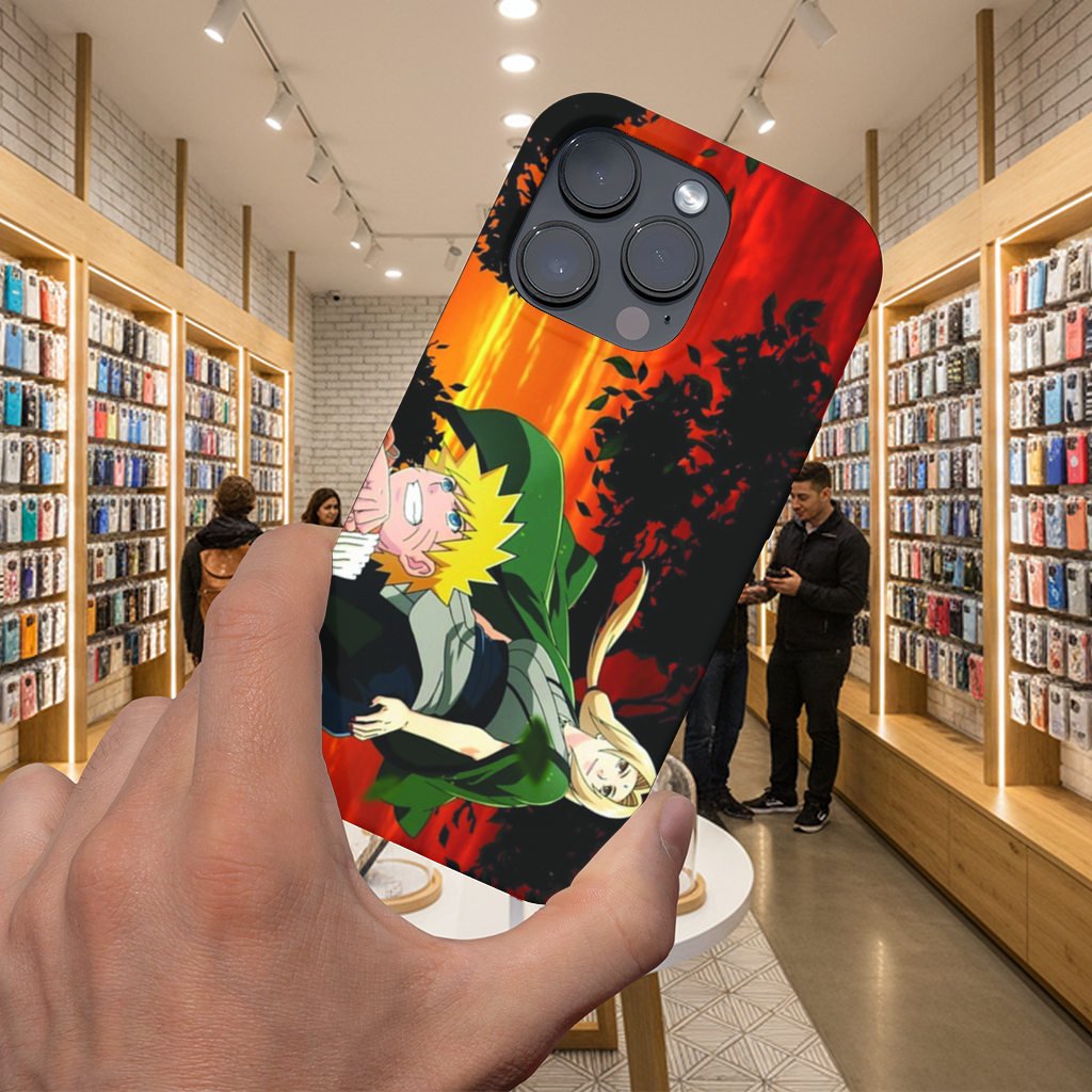 Orange Jacket Warrior Red Sunset iPhone 16 Pro Max Case