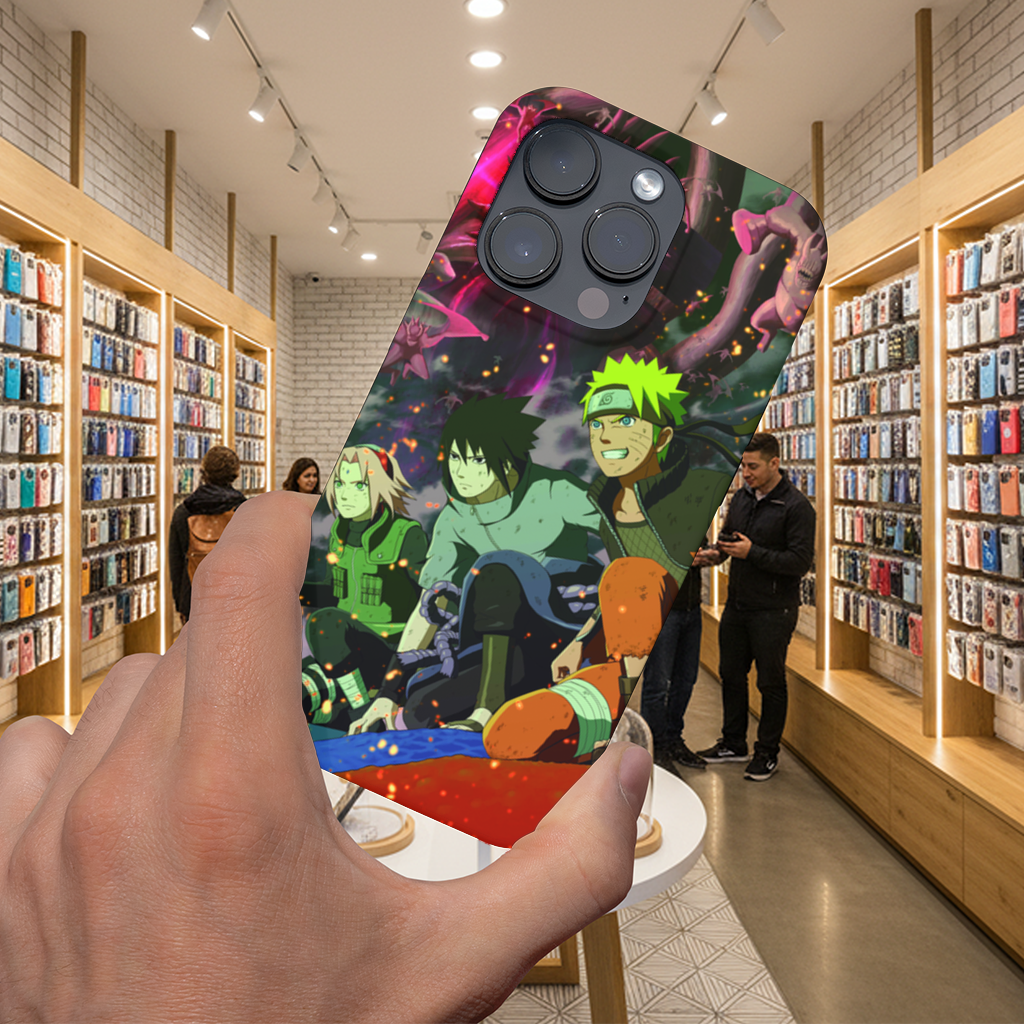 Ninja Team Giant Monster Battle iPhone 16 Pro Max Case