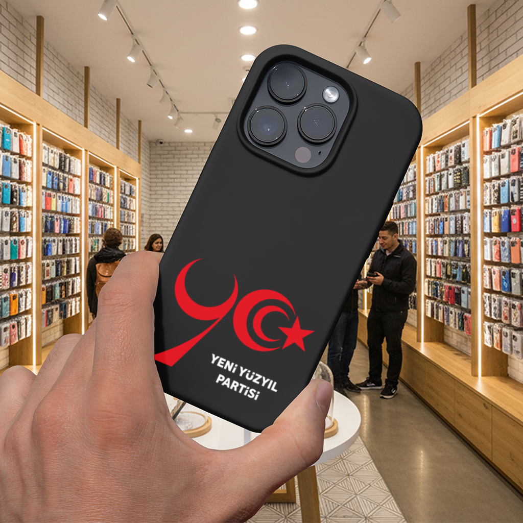 The Yeni Yüzyıl Party Logo On A Transparent Background iPhone 16 Pro Max Case