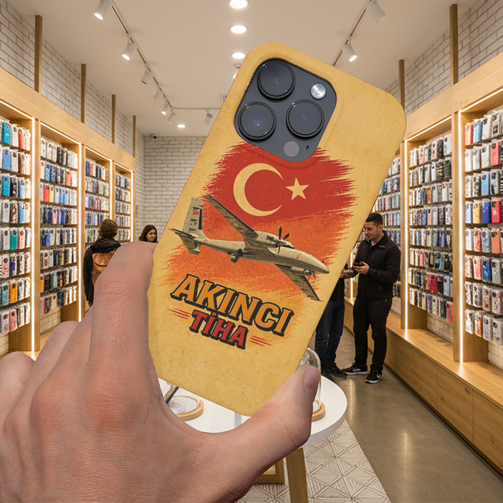 Akinci Tiha Retro Military iPhone 16 Pro Max Case